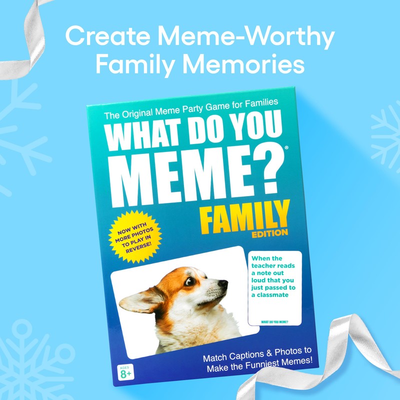 WHAT DO YOU MEME? Family Edition by Relatable, Family Games