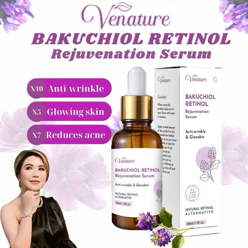 Retinol Venature Bakuchiol Retinol Rejuvenation Serum- 30ml