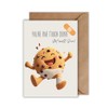 WBdesignz Get Well Card with Envelope - One Tough Cookie