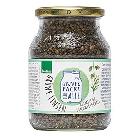 Unverpackt Umgedacht Lentils, green, organic, 435g