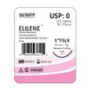 Elimedical ELILENE Suture with Reverse Cutting Needle, 12 Pack. Surgical