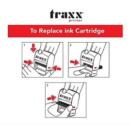 Received Rubber Stamp - Stamp Design 4U Imprint 11 38 x 14mm - Self Inking Rubber Stamp in Blue Ink