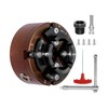SIIIXS 4 Inch Wood Lathe Chuck Set 1"X8TPI Thread &