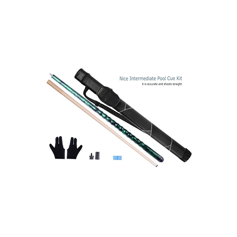 AB Earth Ergonomic Design 13mm Tip 58" Maple Pool Cue