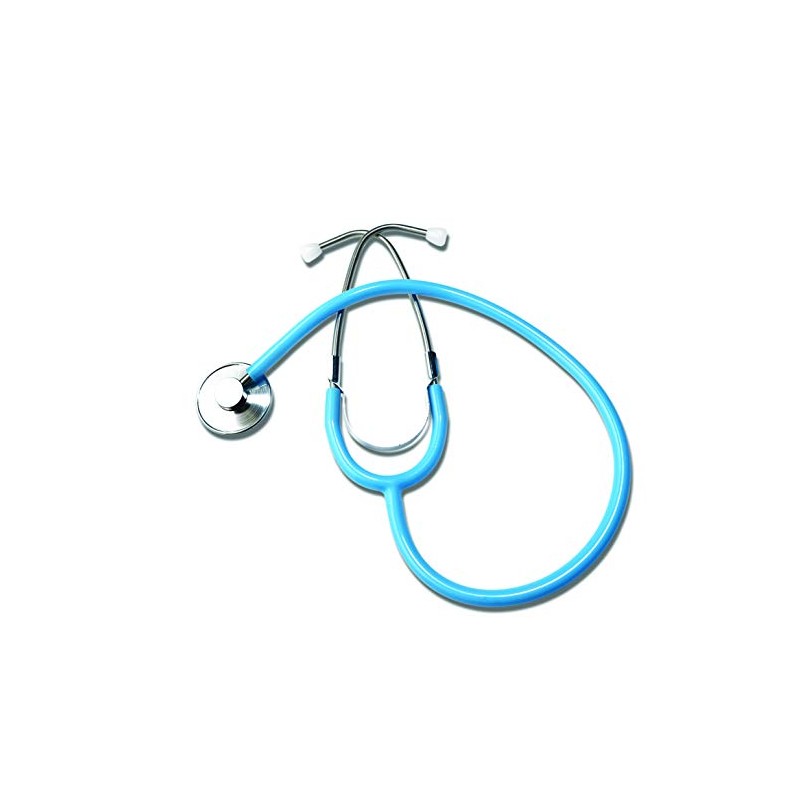 Labtron Lightweight Stethoscope, Light Blue, 300DLX-LB