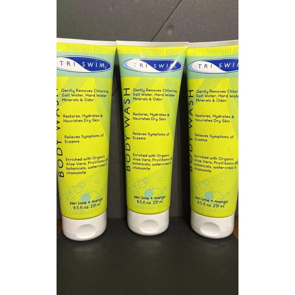 Tri Swim Body Wash Lime & Mango 8.5 FL OZ
