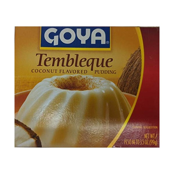 Goya Tembleque Coconut pudding 3.5oz (PACK OF 4)
