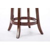 Boraam Augusta Bar Height Swivel Stool, 29-Inch, Cherry