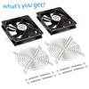 WDERAIR 120mm x 25mm DC High Performance 12V Waterproof Fan