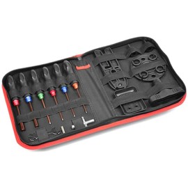 Corally 16250 RC Car Tool Set - Includes. Tool Bag - 16 Pieces Total