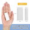 LESALPES Plain Sleeve Erasers, Set of 30, Made in Japan,