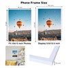 JCJMY 10x13 Picture Frame Set of 3 White for Wall