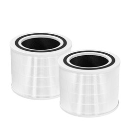 Core 200S Replacement Filter Compatible with LEVOIT Core 200S and Core 200S-RF Smart WiFi Air Purifier, High-Efficiency 3-in-1 True H13 HEPA Activated Carbon Filter (White)