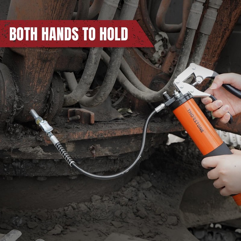 Thorstone 7000PSI Heavy Duty Pistol Grip Grease Gun Kit |