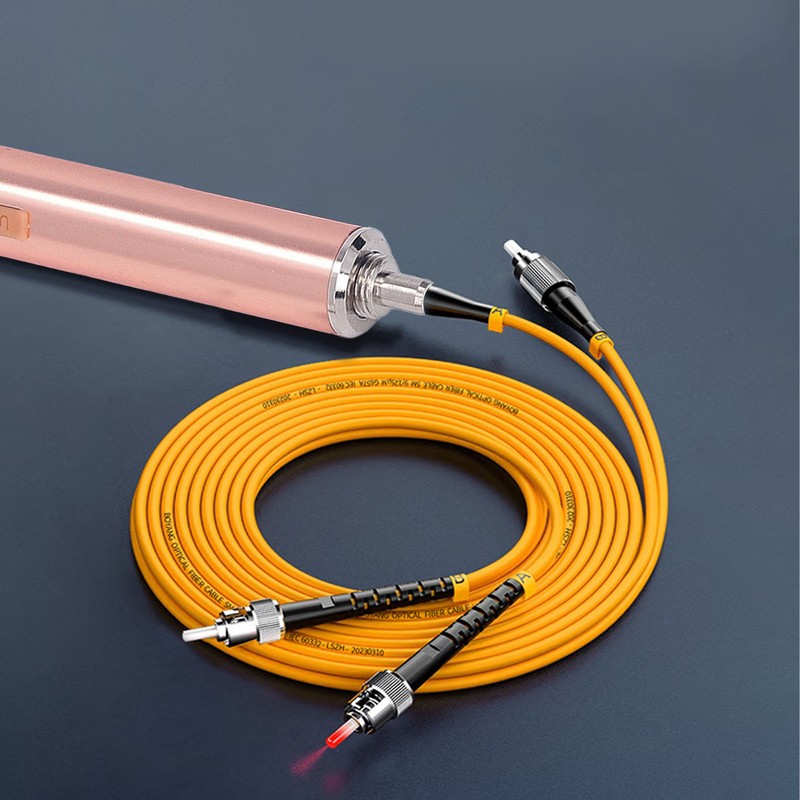 Visual Fault Locator 20KM Fiber Optic Cable Tester Source Meter