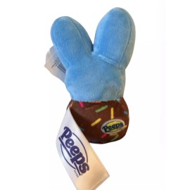 Peeps 2024 Peep Chocolate Scented Blue Easter Bunny 5.75" Plush New with Tag