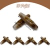DHER Pack of 10 Toggle Buttons Oval Toggle Horn Toggle