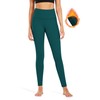 Fengbay High Waist Fleece Lined Leggings Thermal Warm Yoga Pants
