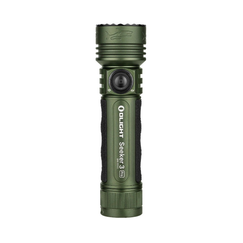 Olight Seeker 3 Pro OD Green Rechargeable Waterproof Flashlight, 4200