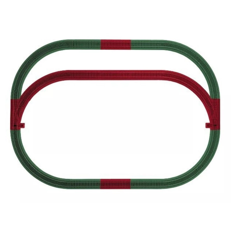 Lionel 49990 S Scale AF FasTrack Outer Passing Loop Add-On