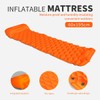 Baiao Self Inflating Camping Sleeping, Ultralight Sleeping Pad with Pillow,