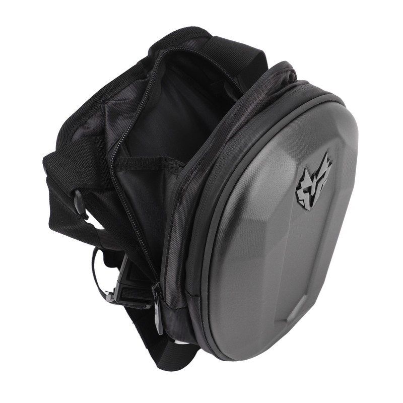 Motorcycle Hard Shell Leg Bag Waterproof Thick Breathable Cushion Adjustable
