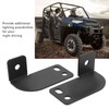 2Pcs/Set LED Work Light Bracket Windshield Pillar Lamp Mount Replacement