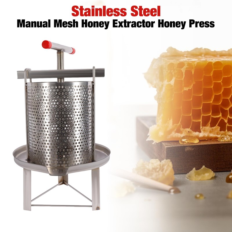 BANEBONE Mesh Honey Press Machine Household Manual Honey Press Wax