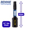 5 x Rennie Tools T15 TX15 Impact Screwdriver Driver Bits