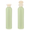 WLLHYF Squeeze Bottles Pack of 2 Refillable Plastic Travel Containers