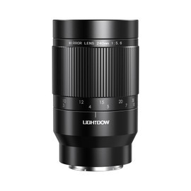 Lightdow 240mm F5.6 Reflex Lens - Telephoto Manual Focus for Nikon F Mount DSLR Cameras D7500/D7200/D5600/D5500/D5300/D5200/D5100/D3500/D3400/D3300/D3200/D850/D810/D800/D750/D610/D500/D60/D6/D5/D4