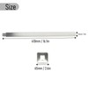 NPT1/2 Wall Mounted Shower Arm Brushed Concealed Stainless Steel Shower