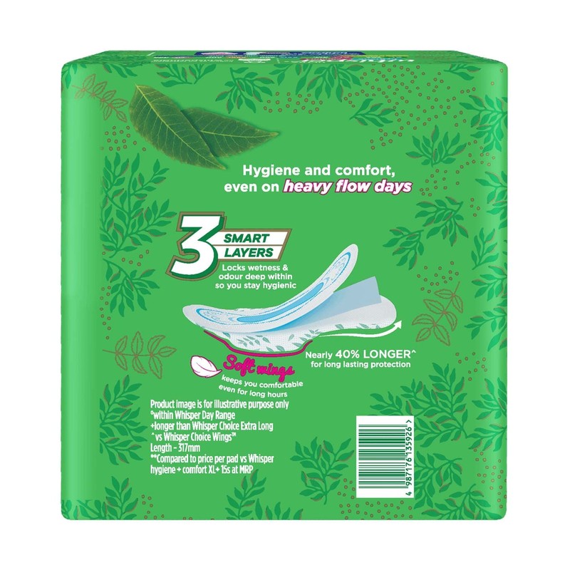 Ultra Clean Sanitary Pads for Women, XL+ 50 Napkins