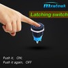 mxuteuk mxuteuk 19mm Waterproof Latching Push Button Switch 12V ON/Off