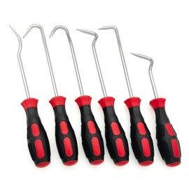VASTOOLS Hose Removal Hook Pick Set Pack of 6, 10" Hose Hook, Spoon, 8" Remover, Puller Tool for Radiator Hoses