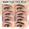 MOTIBACK 2-in-1 Brow Pen and Sealing Brow Gel with 20Pcs