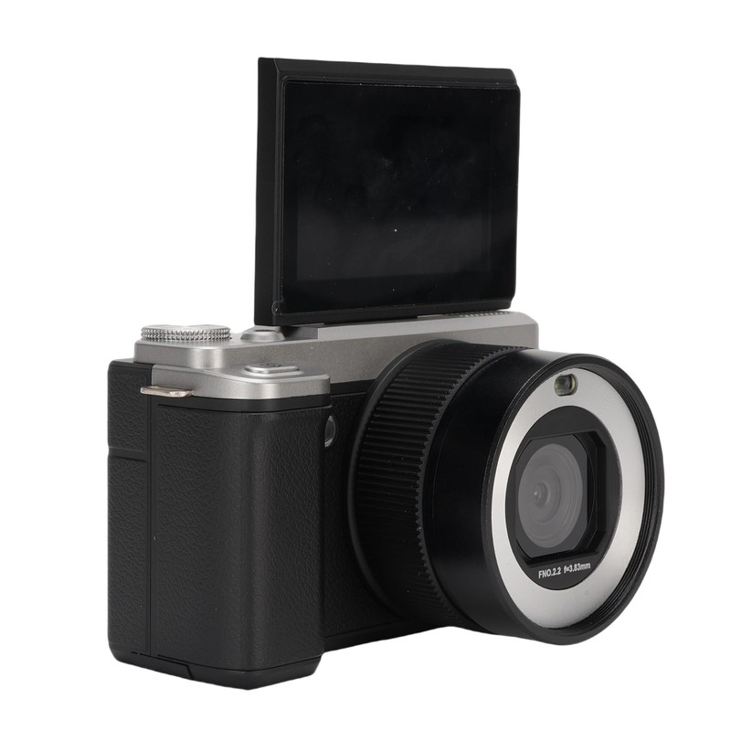 5K Digital Camera, 80MP WiFi Vlogging Camera for Photography with