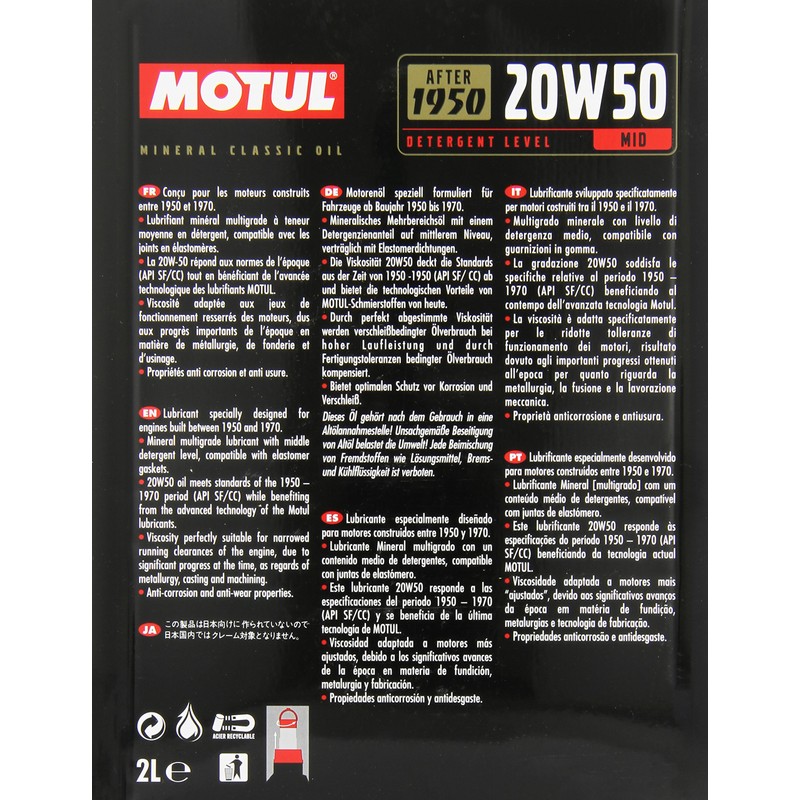 Motul Classic 20W50