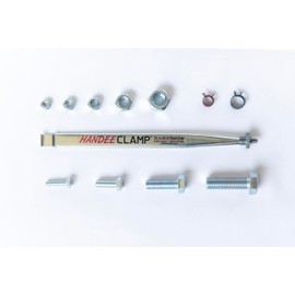 Handee Clamp Extension Wrench Clamp Tight Tool, Versatile Vise Grip, Holds Nuts & Bolts, Compresses Gas Lines and Hose Clamps, Holds Nut from Turning