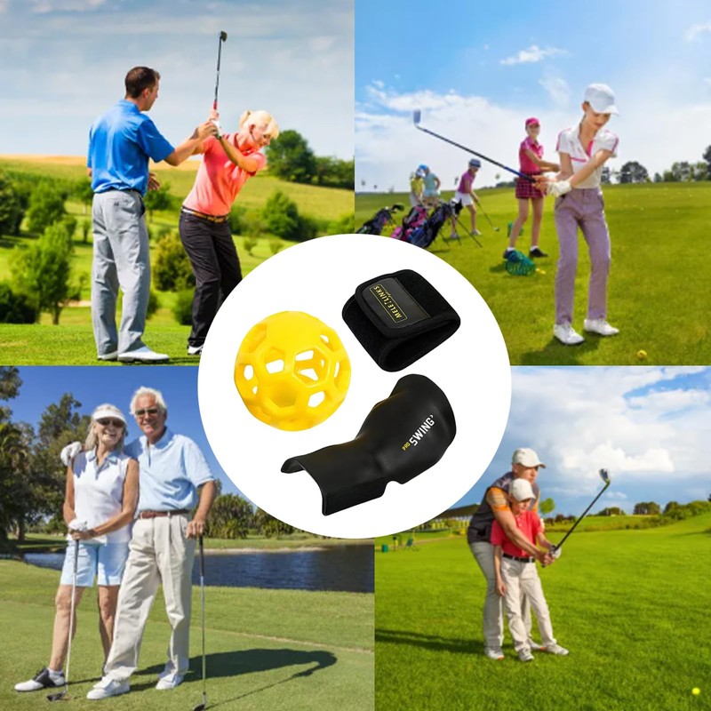 CocCCoon Golf Swing Trainer Ball Golf Training Aids,Wrist Trainer For