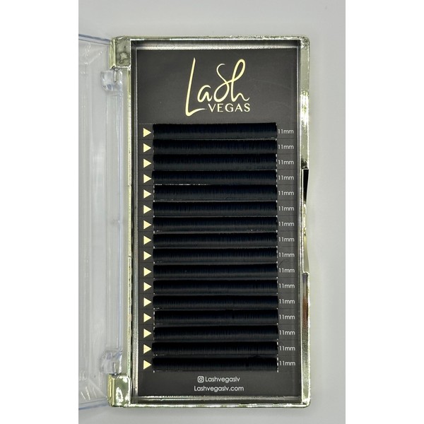 Lash Vegas Easy Fans 0.03 Mega Volume Eyelash Extension D