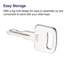 sourcing map Set of 3 equipment keys, air jack, ignition