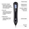 Pluma Cauterizador Quita Verrugas Lunares Pecas Y Manchas Recargable Con