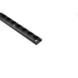 VanEssential 95" Venture Track T-6 Aluminium L-Track Black Anodized (Semi Circle Profile) - 2 Pack