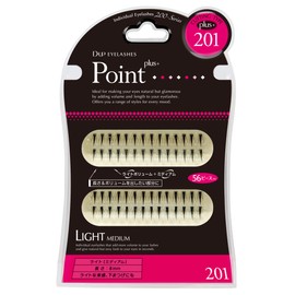 D. U. P Eyelash Points Plus 201 Part for False Eyelashes – 8 mm
