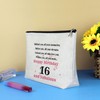 16th Girls Birthday Gifts Cosmetic Bag 16 Years Old Birthday
