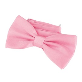 DonDon Elegant Bow Tie DonDon Bow tie with Clip – ready tied, adjustable and in various colours. - pink