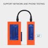 Network Cable Tester Continuity Checking Split Type Multifunctional ABS Cable