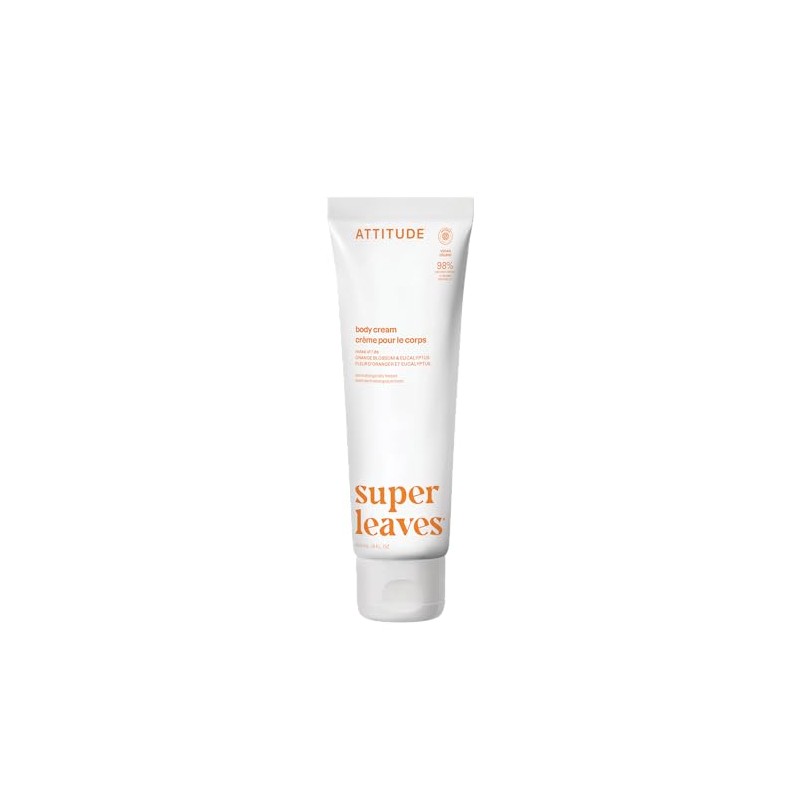 Natural Energizing Body Cream: EWG VERIFIED, Hypoallergenic & Dermatologist Tested