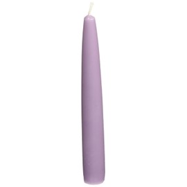 Zest Candle 12-Piece Taper Candles, 6-Inch, Lavender